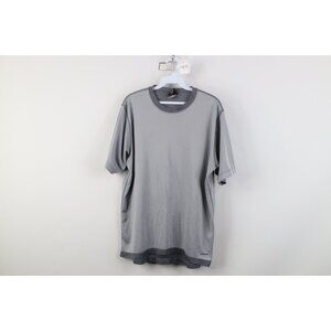 Vintage Patagonia Capilene Mens Large Spell Out Thermal Knit T-Shirt Gray USA